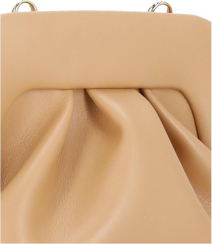 Themoirè Clutches Brown Vegan Leather Gea Vegan Clutch Bag in bruin - Foto 2