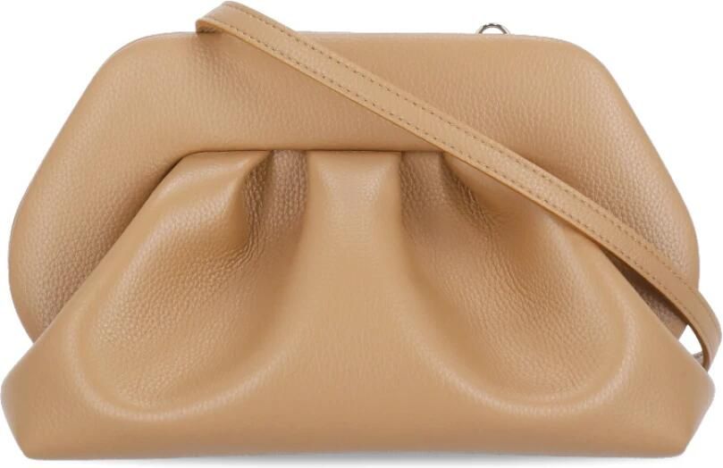 Themoirè Hobo bags Brown "Tia Bottalato" Vegan Leather Shoulder Bag in bruin