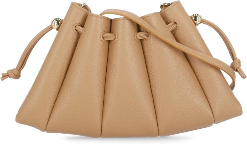 Themoirè Hobo bags Brown Vegan Leather Dafne Bottalato Shoulder Bag in bruin