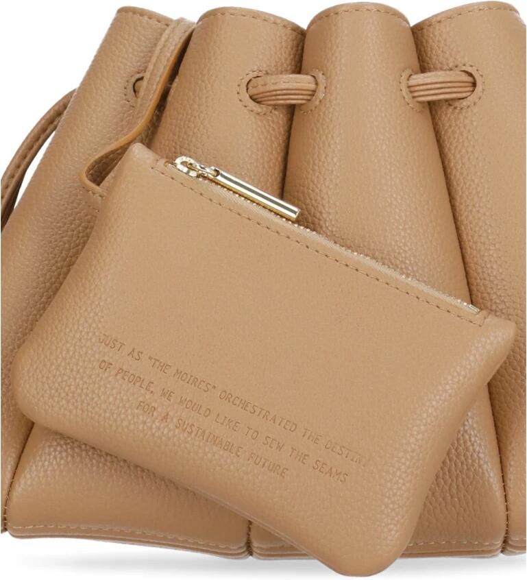 Themoirè Hobo bags Brown Vegan Leather Dafne Bottalato Shoulder Bag in bruin - Foto 2