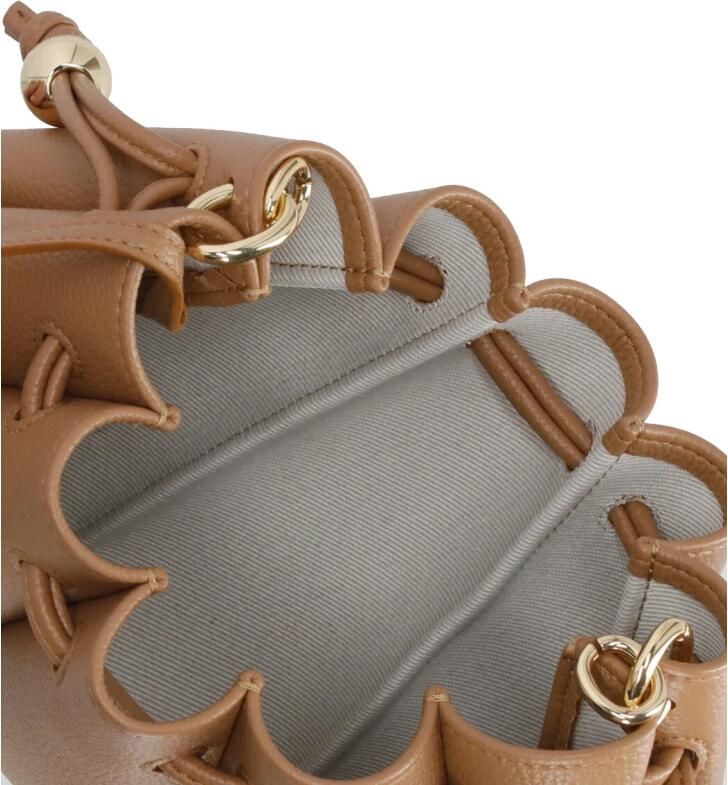 Themoirè Hobo bags Brown Vegan Leather Dafne Bottalato Shoulder Bag in bruin - Foto 3