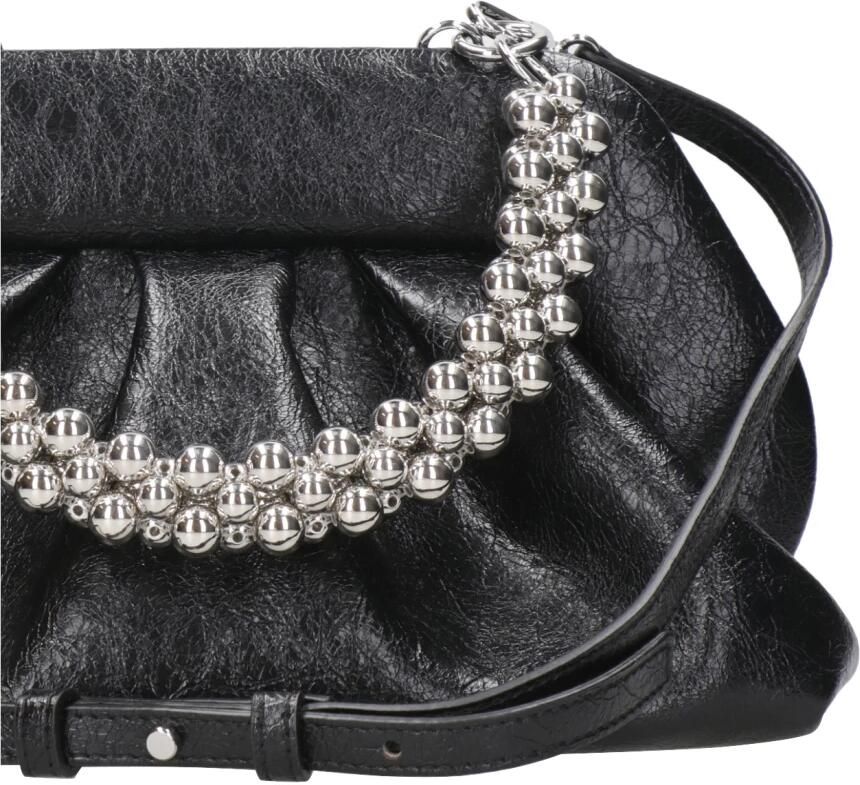 THEMOIRè Vegan Clutch Tas met Verborgen Magneetsluiting Black Dames - Foto 2