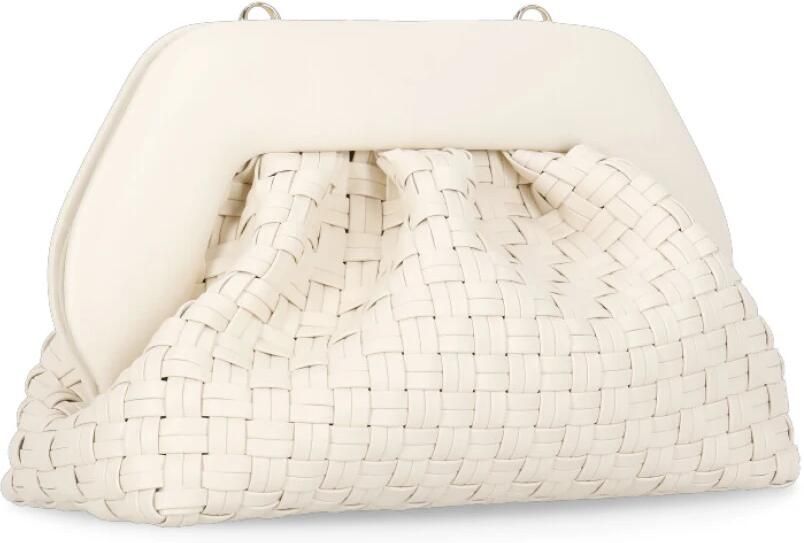 Themoirè Hobo bags Natural "Tia" Synth Leather Micro Shoulder Bag in beige - Foto 7