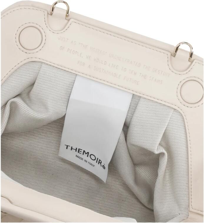 Themoirè Hobo bags Natural "Tia" Synth Leather Micro Shoulder Bag in beige - Foto 4
