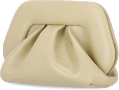 Themoirè Clutches Green Vegan Leather Gea Vegan Clutch Bag in groen - Foto 5