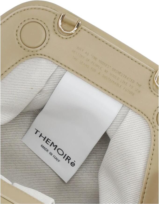 Themoirè Clutches Green Vegan Leather Gea Vegan Clutch Bag in groen - Foto 3