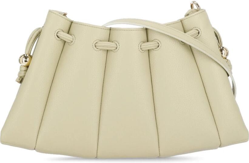 Themoirè Hobo bags Green Vegan Leather Dafne Bottalato Shoulder Bag in groen