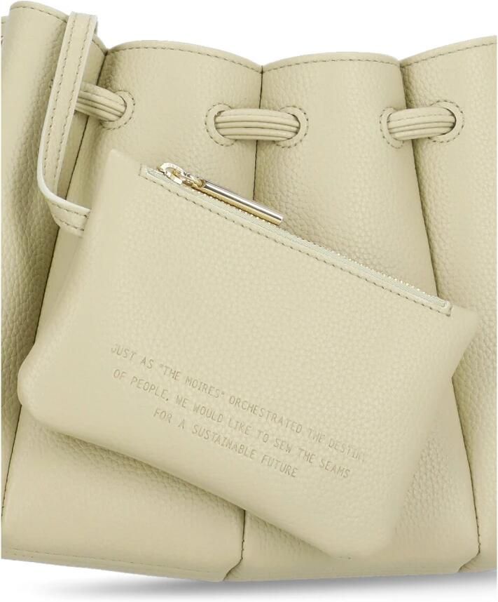 Themoirè Hobo bags Green Vegan Leather Dafne Bottalato Shoulder Bag in groen - Foto 2