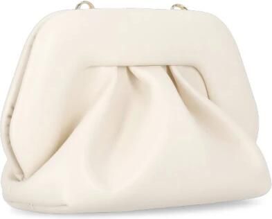 THEMOIRè Natuurlijke Synthetisch Leren Pochette Tas Beige Dames - Foto 8