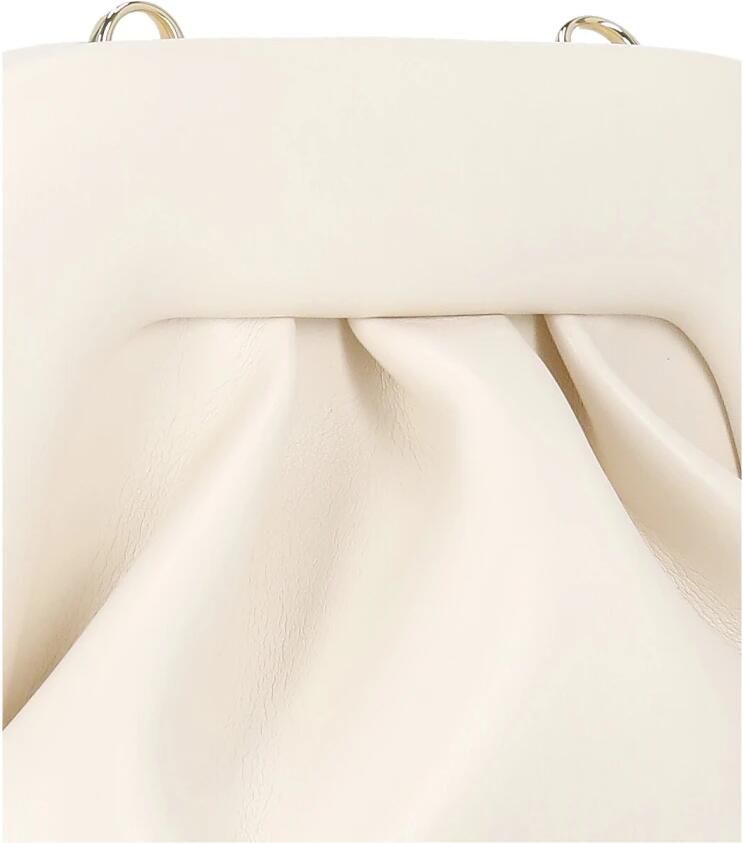 THEMOIRè Natuurlijke Synthetisch Leren Pochette Tas Beige Dames - Foto 3