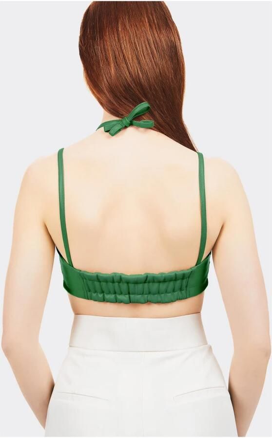 THEMOIRè Sleeveless Tops Green Dames - Foto 2