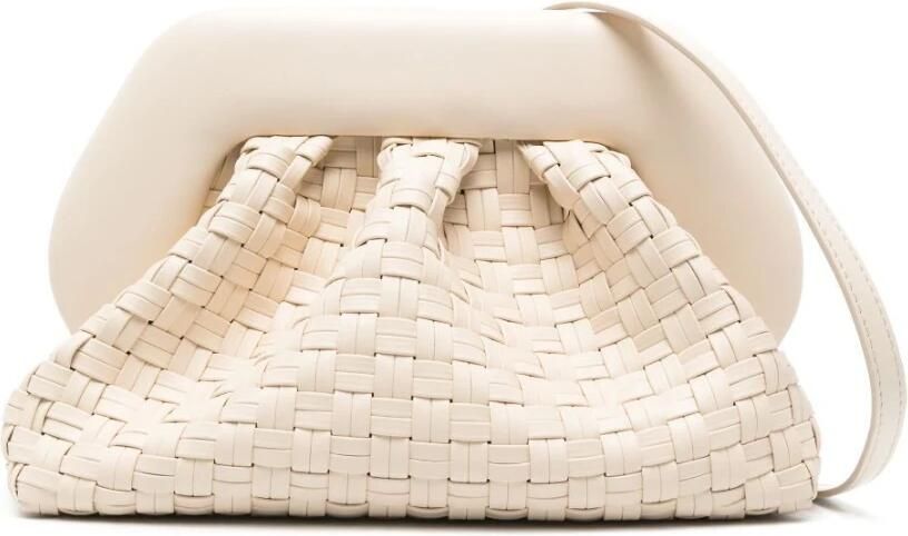 Themoirè Hobo bags Natural "Tia" Synth Leather Micro Shoulder Bag in beige - Foto 8