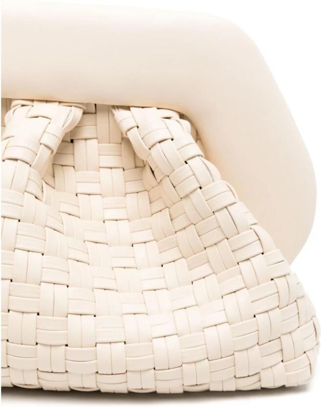 Themoirè Hobo bags Natural "Tia" Synth Leather Micro Shoulder Bag in beige - Foto 3
