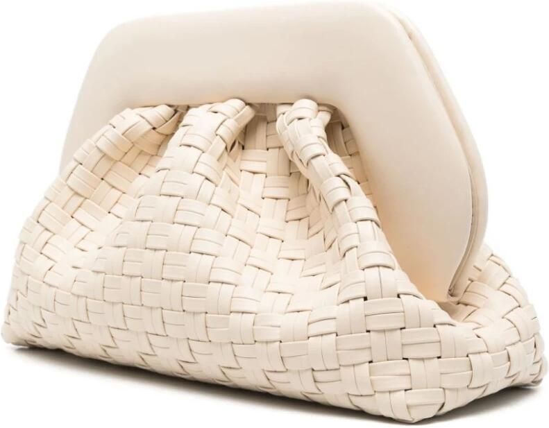 Themoirè Hobo bags Natural "Tia" Synth Leather Micro Shoulder Bag in beige - Foto 5