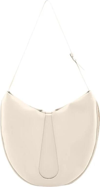 Themoirè Shoppers & Totes Tike Vegan Shell Shopping Bag in beige