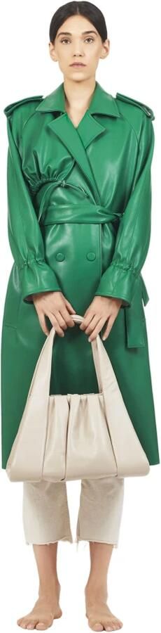 THEMOIRè Trench Coats Green Dames
