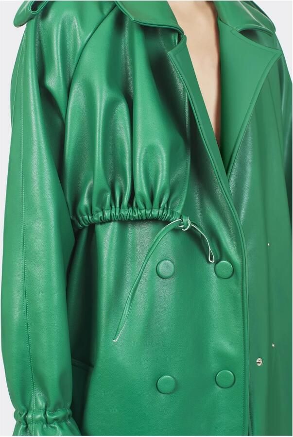 THEMOIRè Trench Coats Green Dames - Foto 2