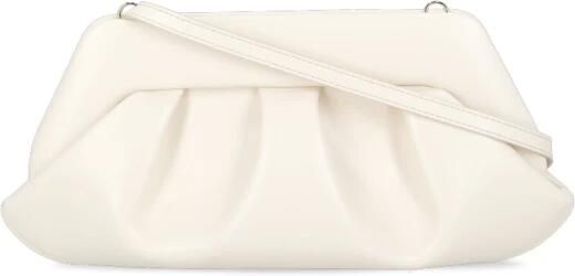 THEMOIRè Vegan leren schoudertas met magnetische sluiting Beige Dames