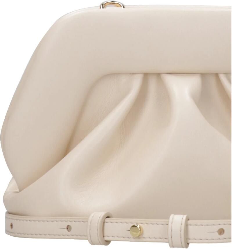 THEMOIRè Natuurlijke Synthetisch Leren Pochette Tas Beige Dames - Foto 2