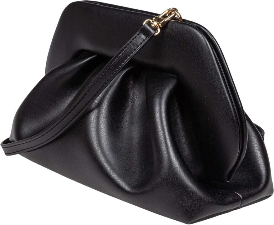 THEMOIRè Vegan Stof Clutch Tas Zwart Kleur Black Dames - Foto 2