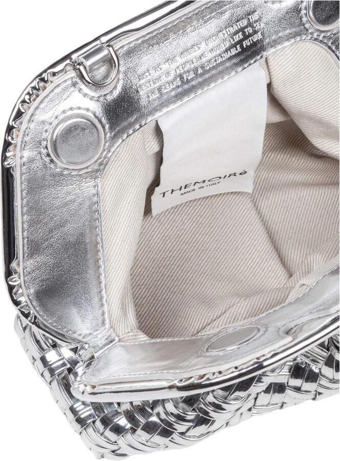 Themoirè Hobo bags Silver Synth Leather Gea Micro Pochette in zilver - Foto 5