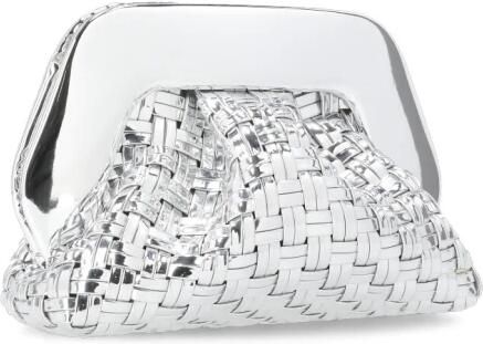 Themoirè Hobo bags Silver Synth Leather Gea Micro Pochette in zilver - Foto 10