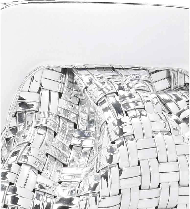Themoirè Hobo bags Silver Synth Leather Gea Micro Pochette in zilver - Foto 4