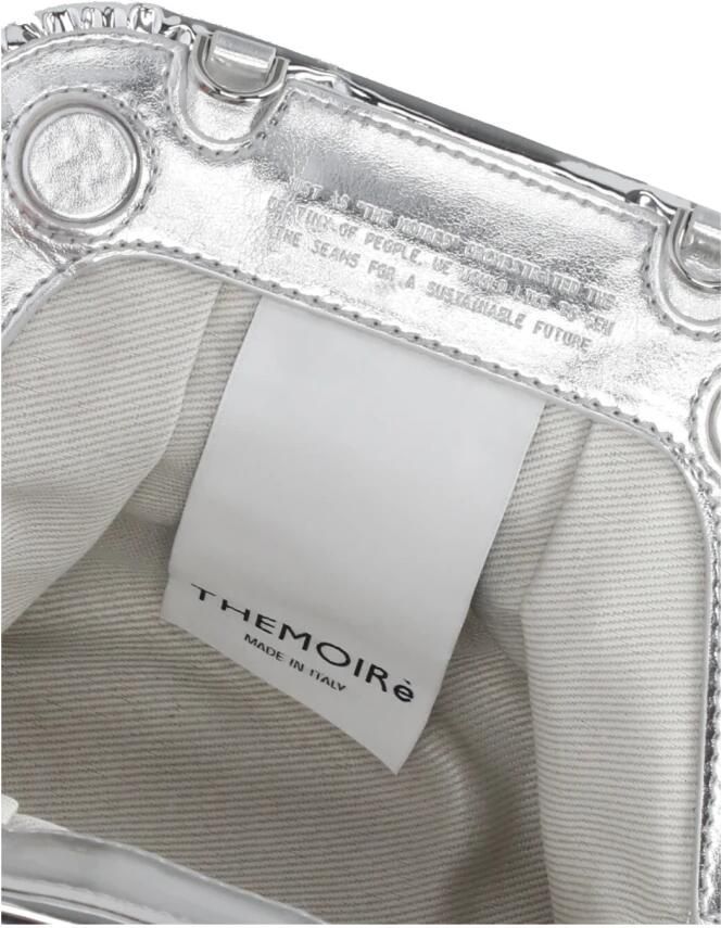 Themoirè Hobo bags Silver Synth Leather Gea Micro Pochette in zilver - Foto 6