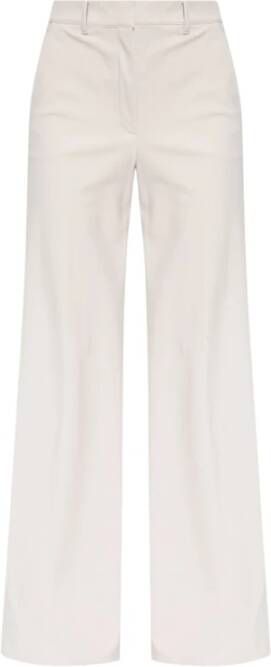 Theory Pleat-front trousers Grijs Dames