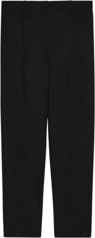 Theory Slim-fit Trousers Zwart Dames