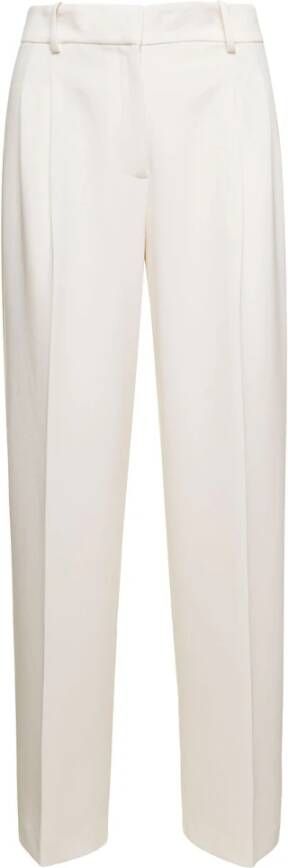 Theory Straight Trousers White Dames