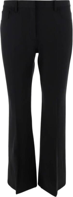 Theory Straight Trousers Zwart Dames