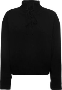 Theory Drawstring sweater Zwart Dames