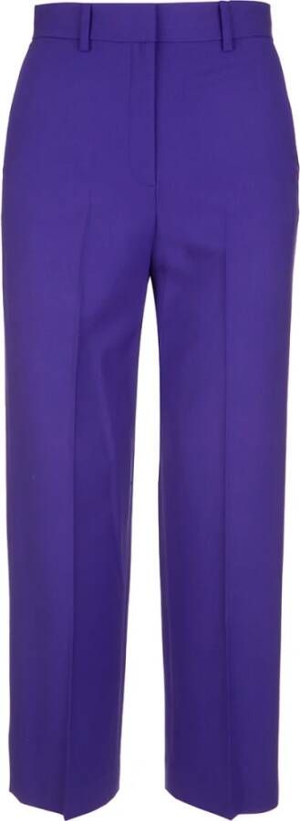 Theory Trousers Paars Dames