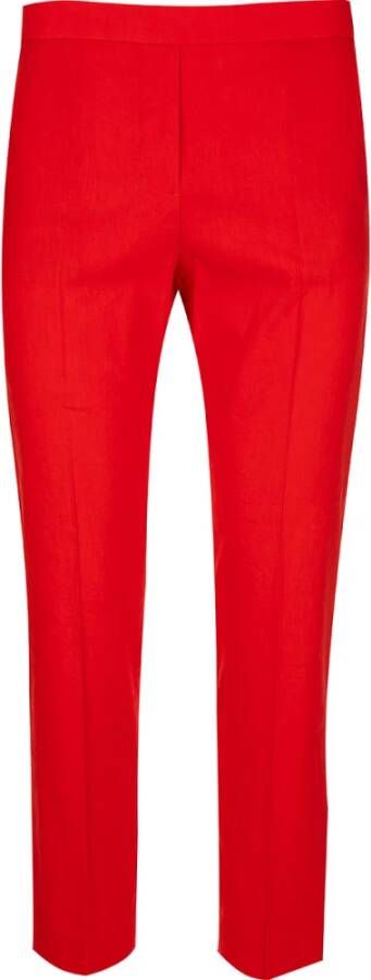 Theory Trousers Rood Dames