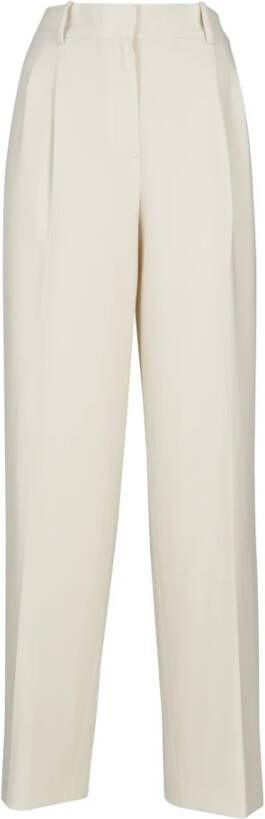 Theory Trousers White Wit Dames