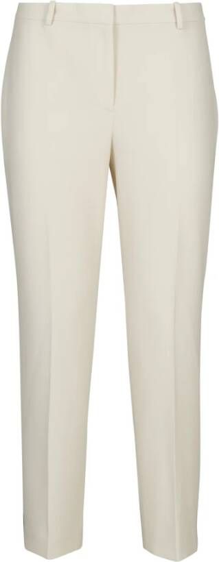 Theory Trousers White Wit Dames