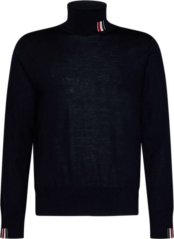 Thom Browne Blauwe Sweaters voor Heren Blauw Heren