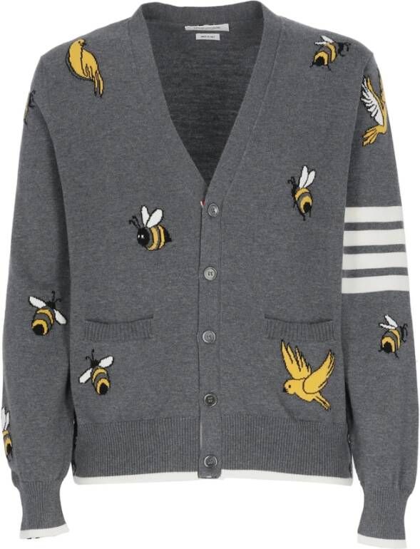 Thom Browne Cardigans Grijs Heren