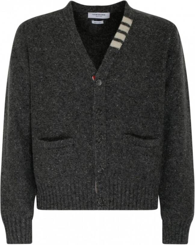 Thom Browne Sweaters Grey Grijs Heren
