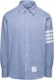 Thom Browne Blauwe Overhemden voor Heren Blue Heren - Thumbnail 1