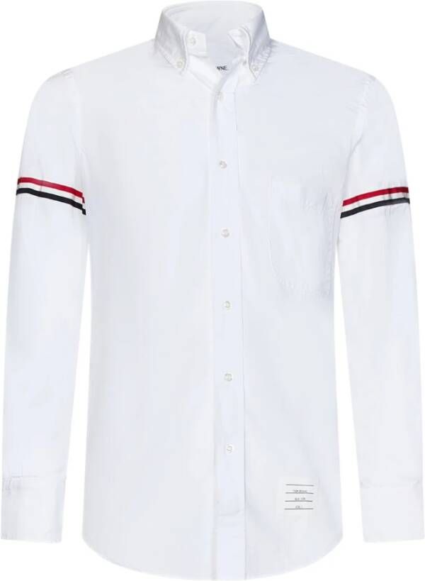 Thom Browne Casual overhemd Wit Heren