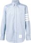 Thom Browne Heldere Blauwe Gestreepte Overhemd Blue Heren - Thumbnail 1