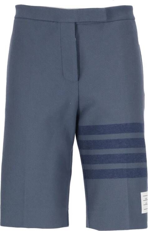 Thom Browne Casual Shorts Blauw Dames