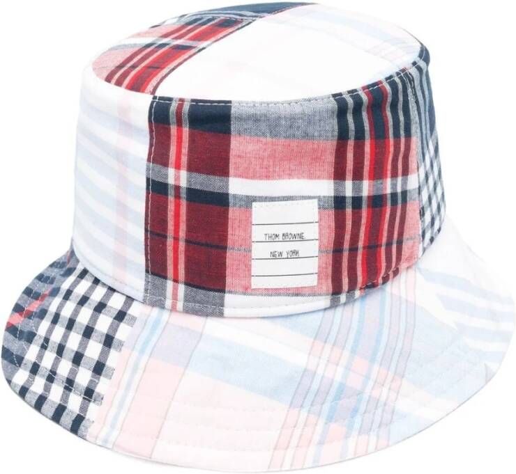 Thom Browne Hats Red Wit Heren