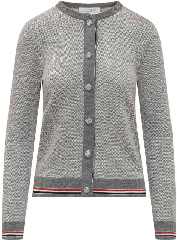 Thom Browne Knitwear Grijs Dames