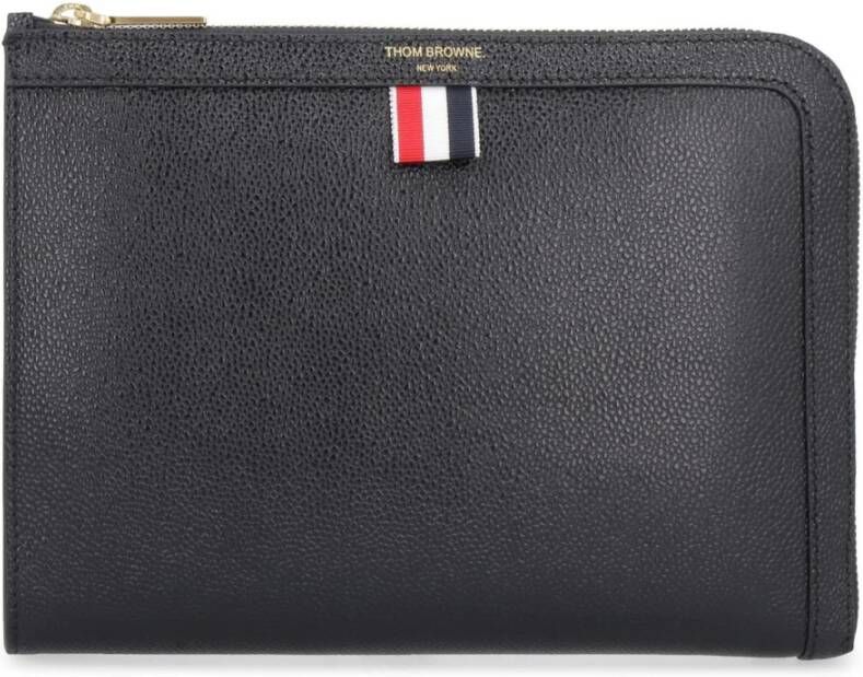 Thom Browne Men& Pouch Zwart Heren