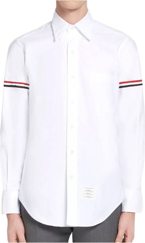 Thom Browne Mens Clothing Shirts White Ss23 Wit Heren