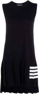 Thom Browne Mini Knitted Dress Blauw Dames