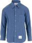 Thom Browne Casual Shirts Blauw Heren - Thumbnail 1